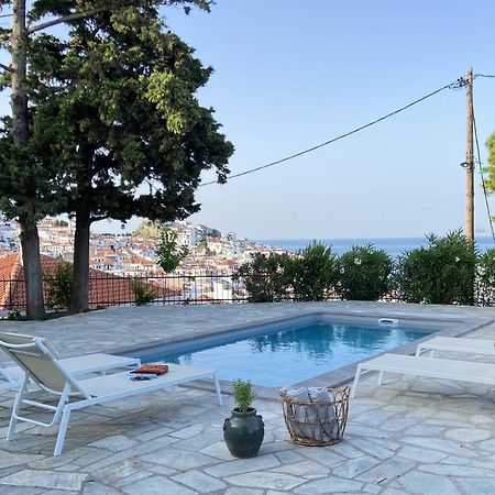 Villa Icelle Skopelos Town Sea View Swimming Pool Dış mekan fotoğraf