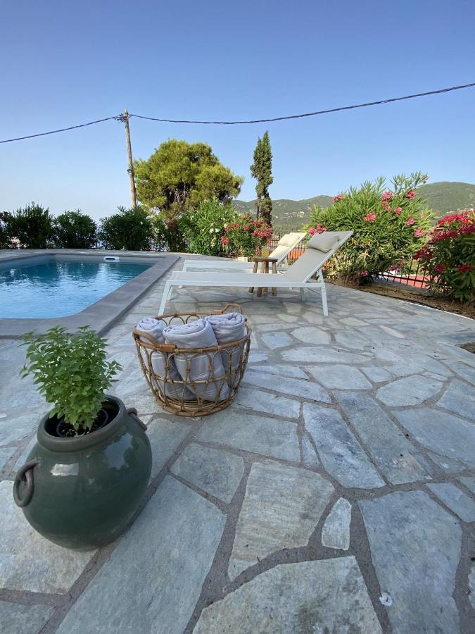 Villa Icelle Skopelos Town Sea View Swimming Pool Dış mekan fotoğraf