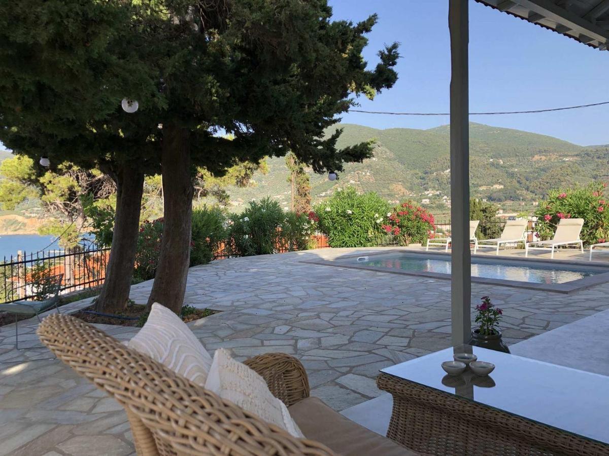 Villa Icelle Skopelos Town Sea View Swimming Pool Dış mekan fotoğraf